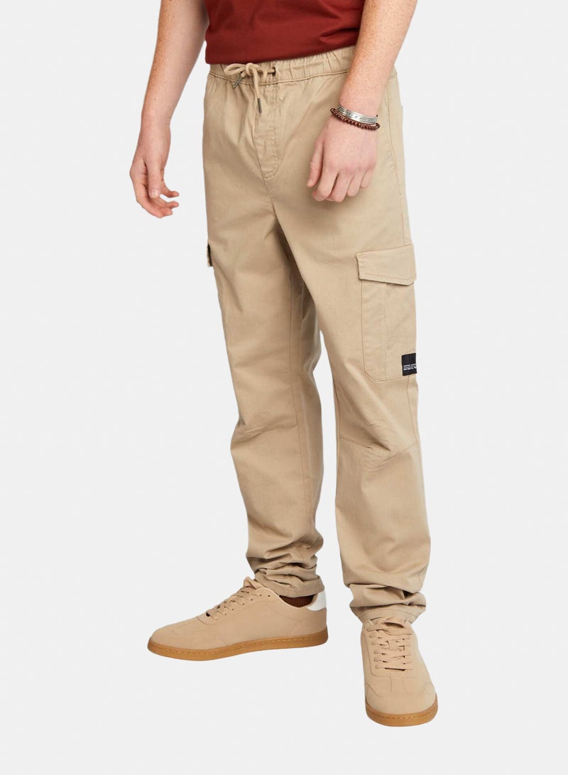 Joggers With Flap Pockets